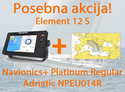 Raymarine Element 12 S - 12" Chart Plotter Wi-Fi & GPS, brez sonde in Navionics+ Platinum Regular Adriatic NPEU014R /assets/0002/1300/Element_12_S___Navionics__Platinum_Regular_Adriatic_NPEU014R_thumb.jpg