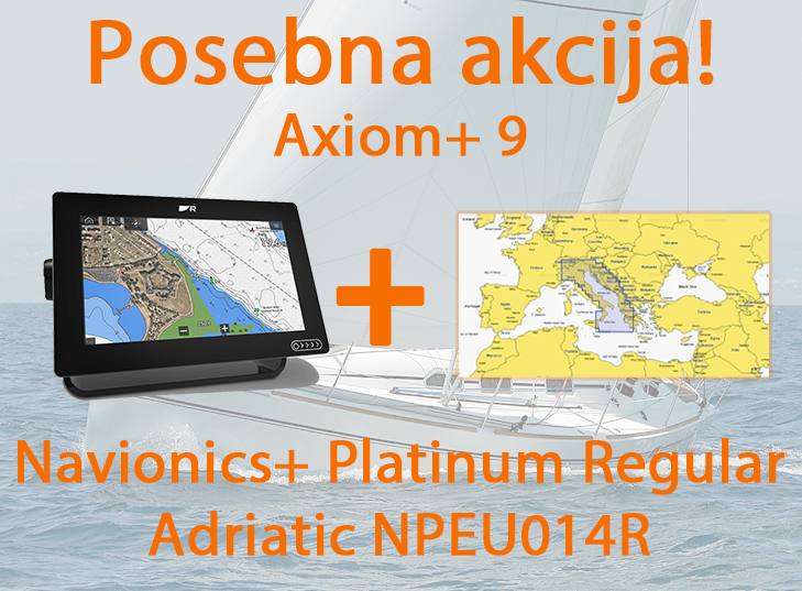 Axiom 9   navionics  platinum regular adriatic npeu014r