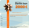 Gepoint d.o.o. Darilni bon 2000