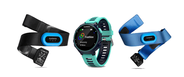 Forerunner 735xt modra nebeško modra   z merilnikom hrm run