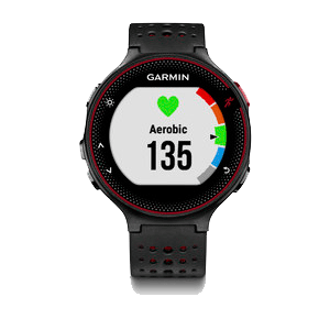 Forerunner 235 črnavisko rdeča
