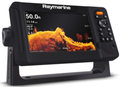 Raymarine Element 7 HV - 7.0" Chart Plotter,  CHIRP Sonar, HyperVision, Wi-Fi & GPS + HV-100 sonda za krmo brez karte