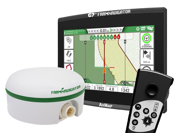 Farmnavigator g7 rtk 1 minute