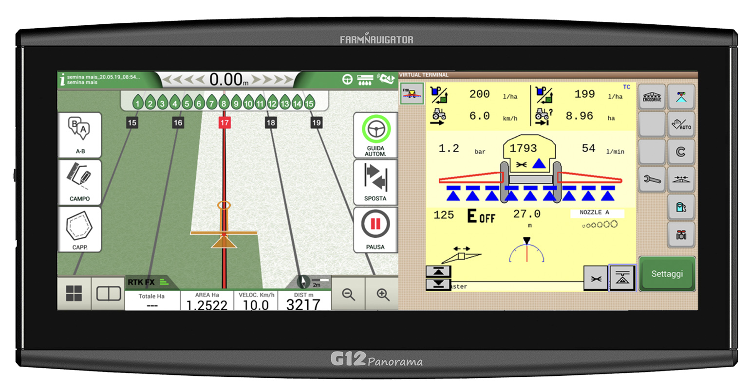 Farmnavigator g12 double screen