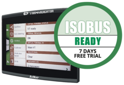 AvMap G7 Iso Farmnavigator + zunanji sprejemnik Turtle PRO2 (10-15 cm)
