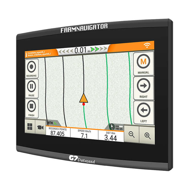 Farmnavigator g7dataseed automated weeder control