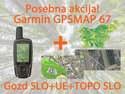 Garmin navigacija NOVO: GPSMAP 67 + gozd celotne slovenije + UE po želji + TOPO SLO (Na zalogi)